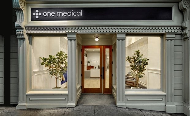 Retail Primary Care Competition Heats Up in Connecticut. A storefront with a One Medical sign above the door.