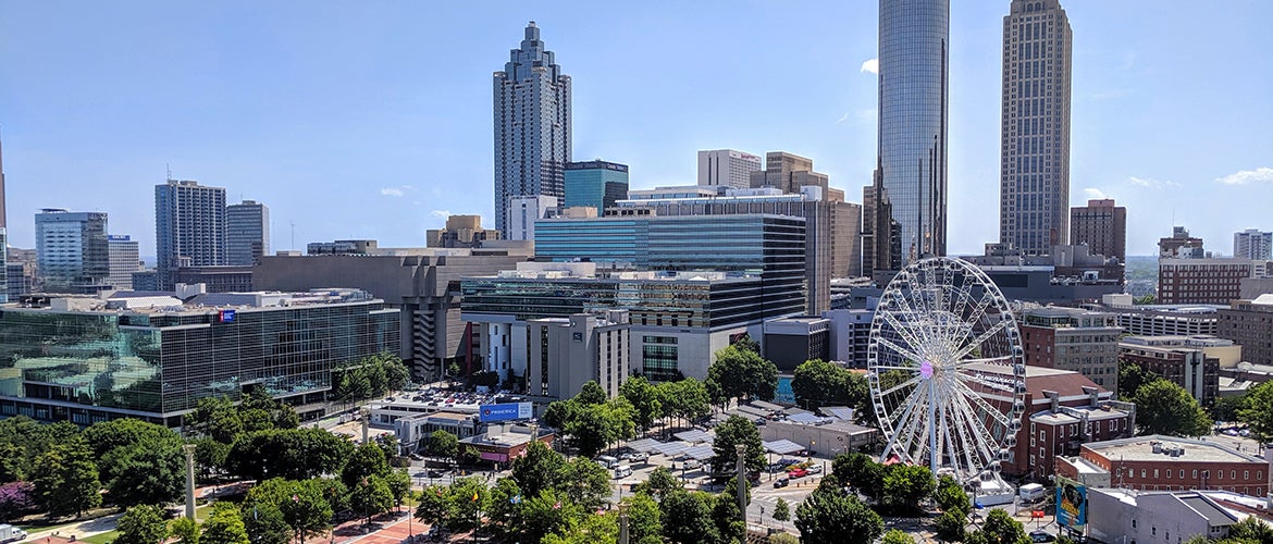 Atlanta skyline daytime - Credit:ACVB Marketing | Melissa McAlpine