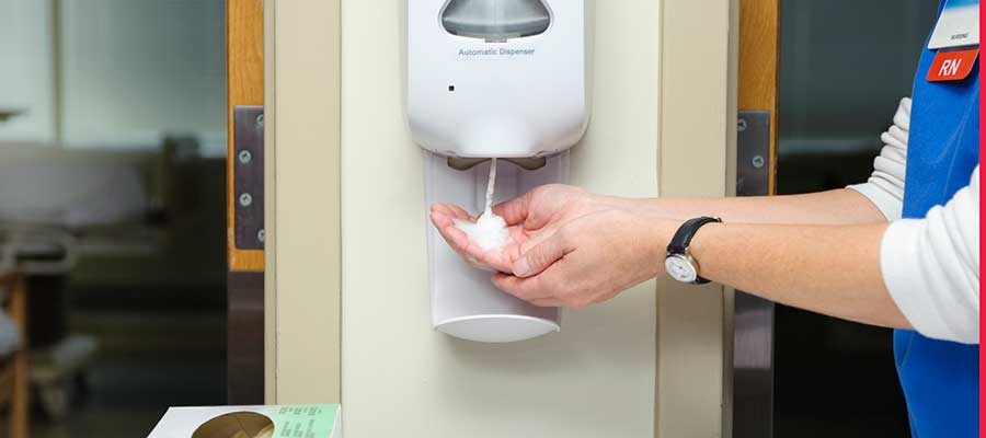 ASHE-CDC-report-hand-sanitizer-dispenser