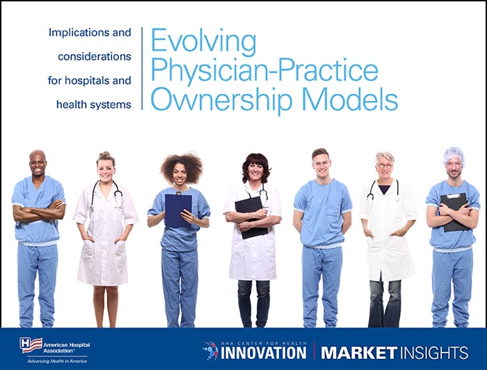evolving physician practice ownership models cover