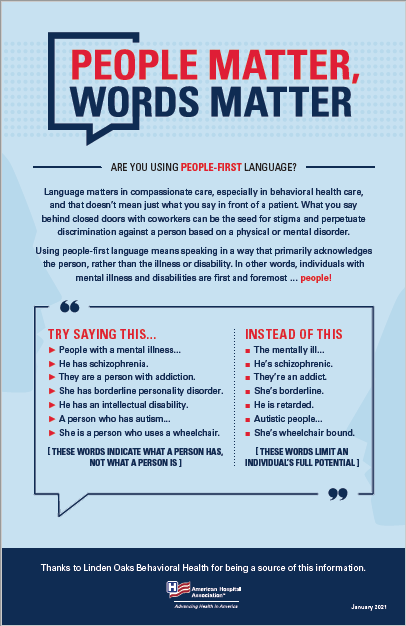 People Matter, Words Matter poster image