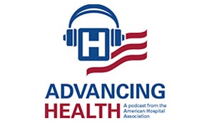 AHA Advancing Health Podcast logo