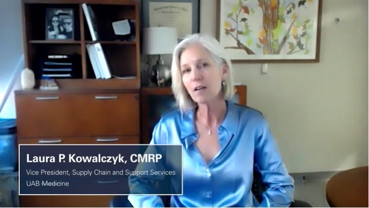 #MyWhy - Laura P. Kowalczyk, CMRP, Vice President, Supply Chain and Support Services, UAB Medicine.