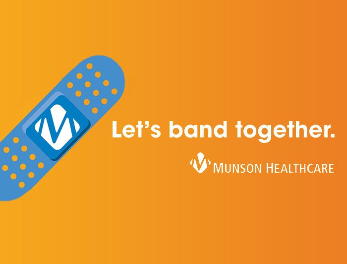 Let's Band Together - Munson Healthcare poster