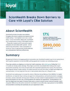 Cover Image: ScionHealth Breaks Down Care Barriers with CRM