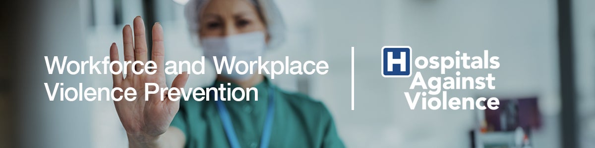 Workforce and Workplace Violence Prevention Header Image