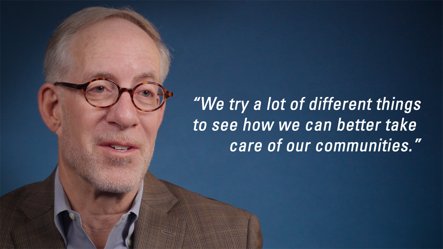 Bill Robertson, CEO of MultiCare Health System