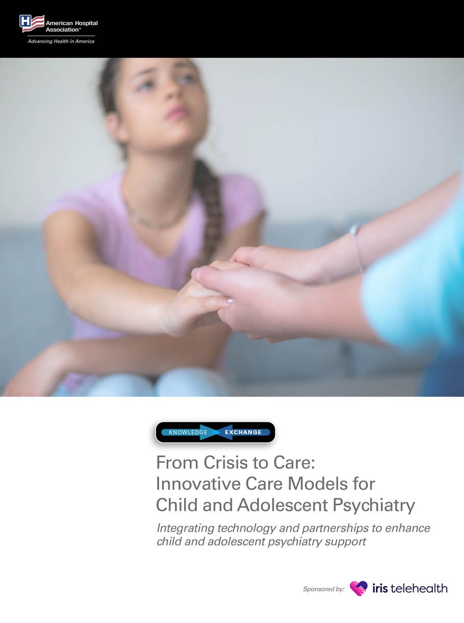 AHA Knowledge Exchange | From Crisis to Care: Innovative Care Models for Child and Adolescent Psychiatry