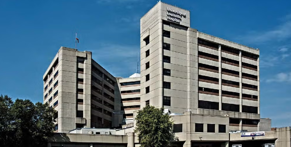 University of Louisville Health hospital building.