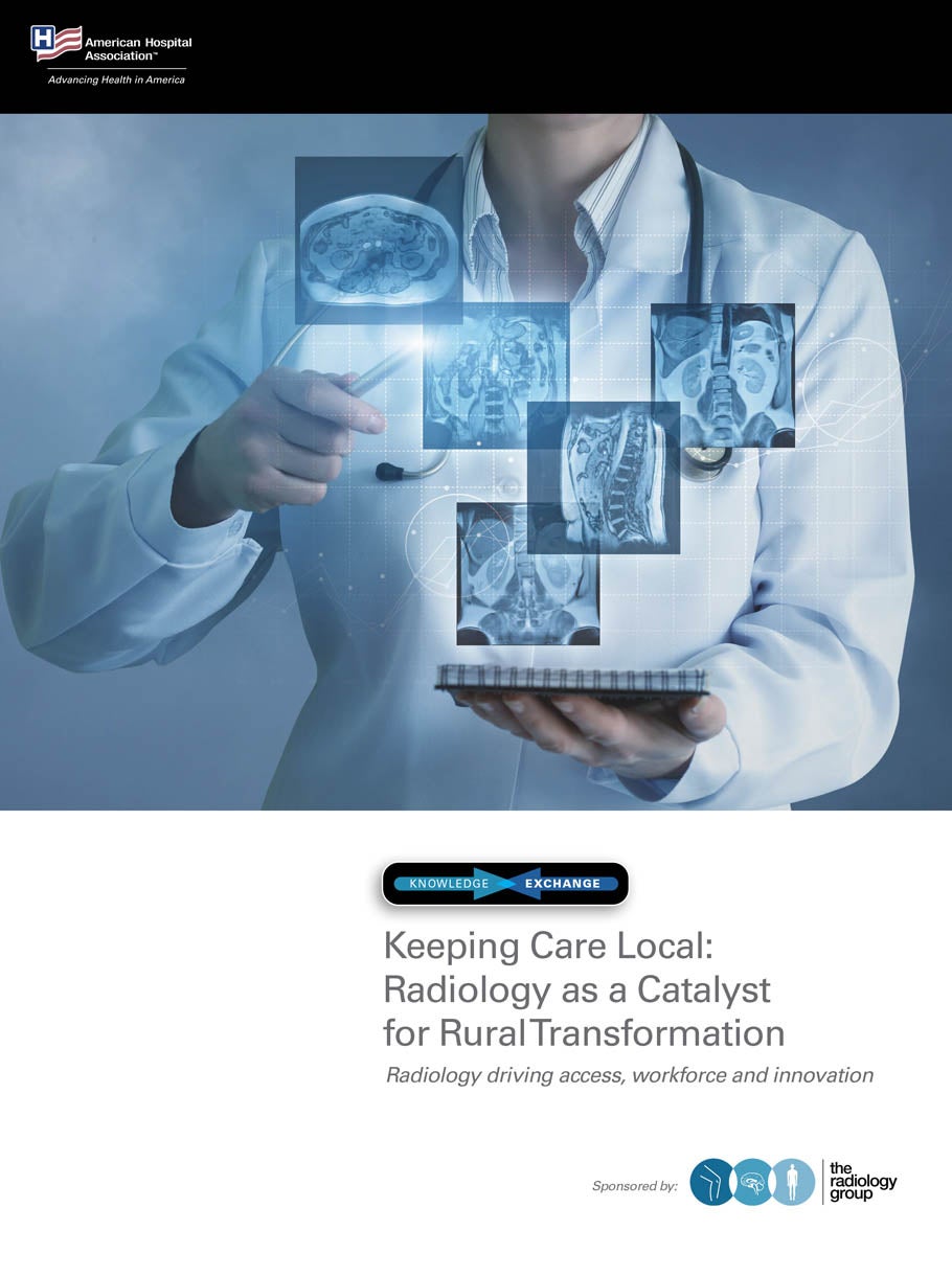 AHA Knowledge Exchange | Keeping Care Local: Radiology as a Catalyst for Rural Transformation