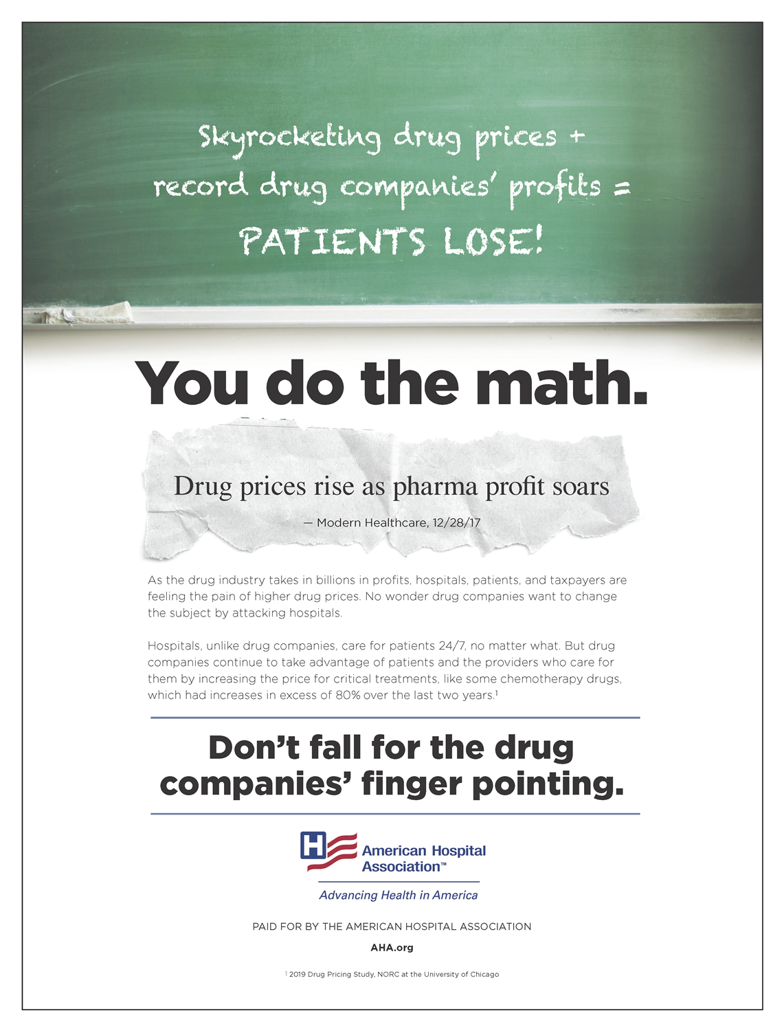 AHA Drug Prices You Do the Math