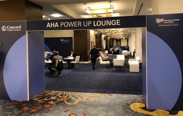 AHA Power Up Lounge