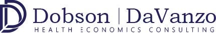 Dobson | DaVanzo. Health Economics Consulting logo.