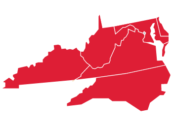 AHA Region Three map.