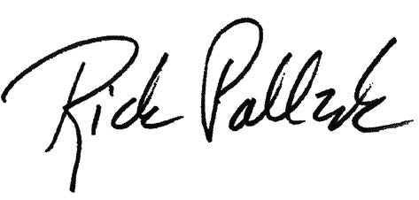 Rick Pollack's signature