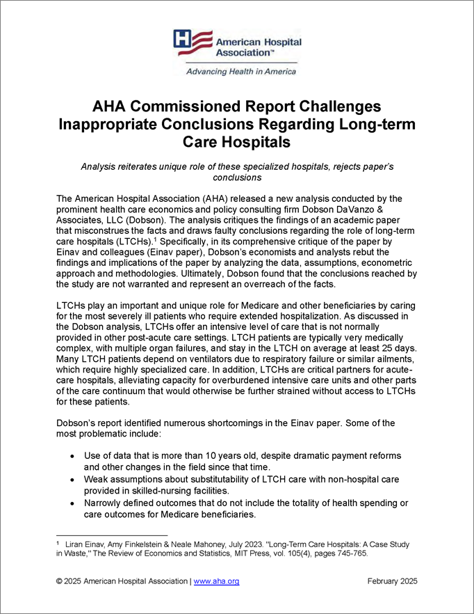 Cover Image of AHA Commissioned Report