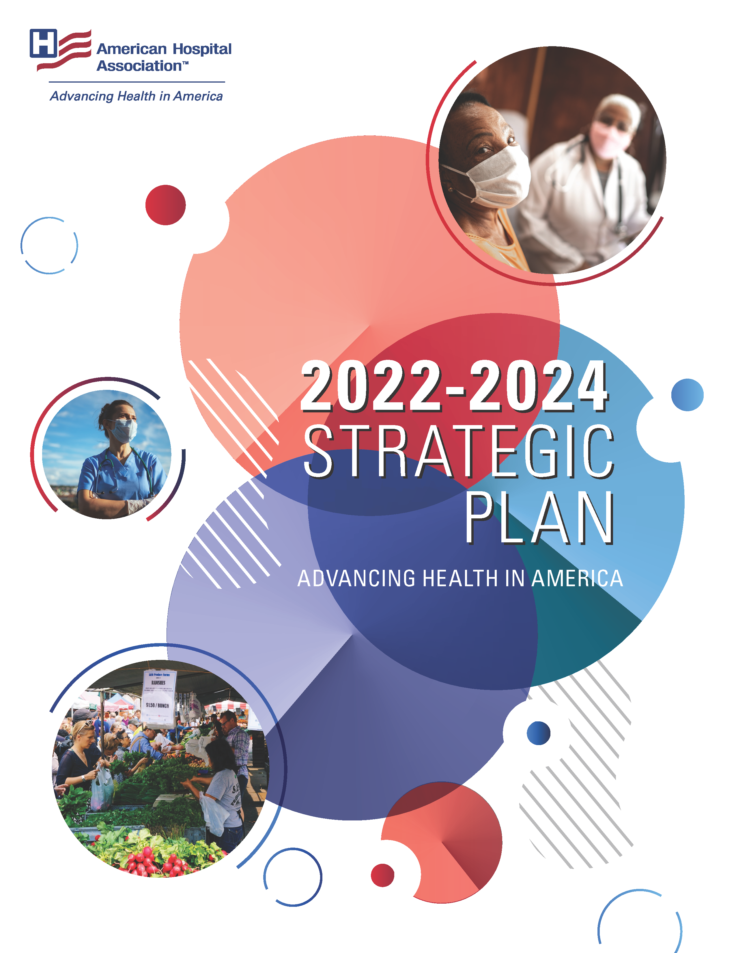 The cover of the AHA's 2022–2024 Strategic Plan.