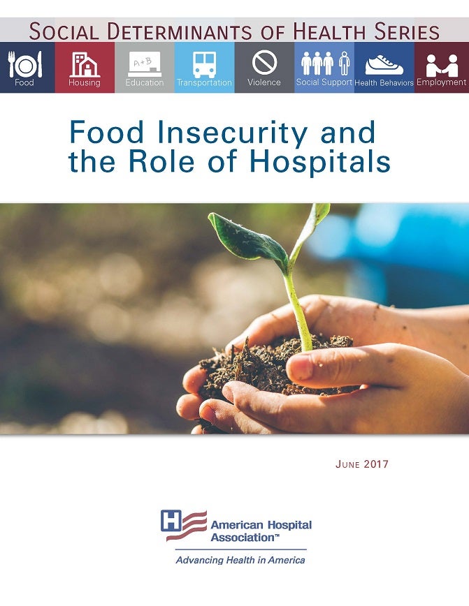 Food Insecurity and the Role of Hospitals guide cover