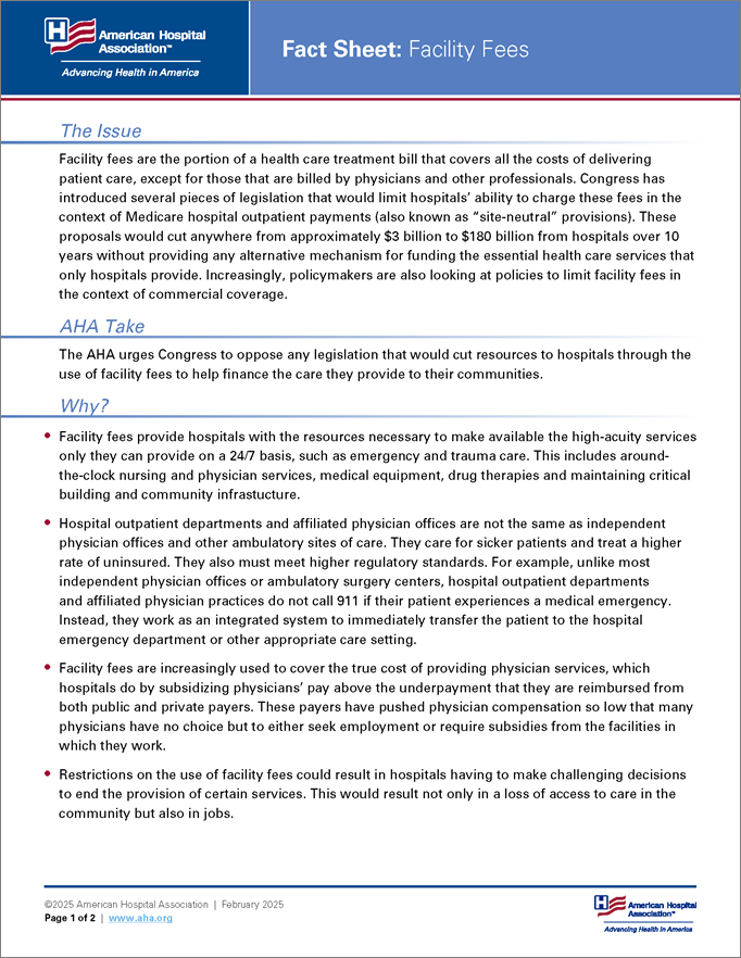 Cover of Fact Sheet