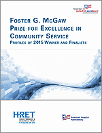 Foster G. McGaw Prize for Excellence in Community Service Profiles of 2015 Winner and Finalists - June 2016