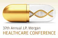 37th Annual J.P. Morgan Health Conference banner