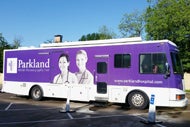 Parkland Health & Hospital System Mobil Mammography unit.