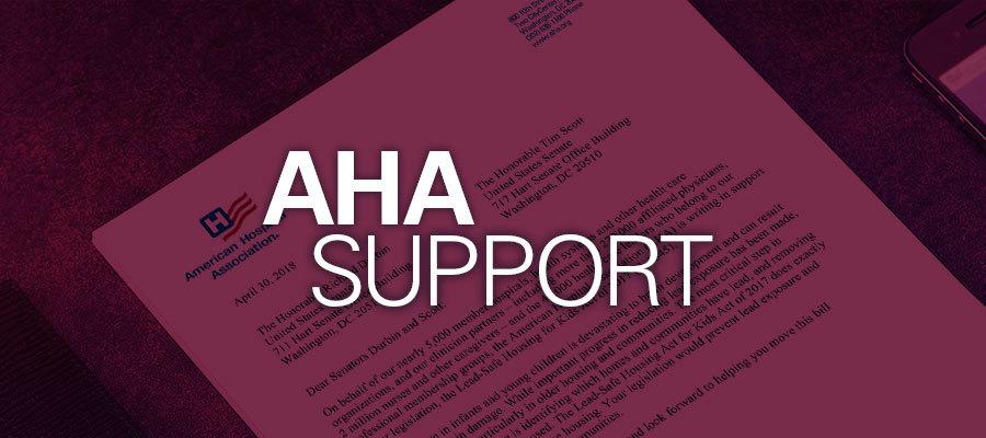 AHA support letter
