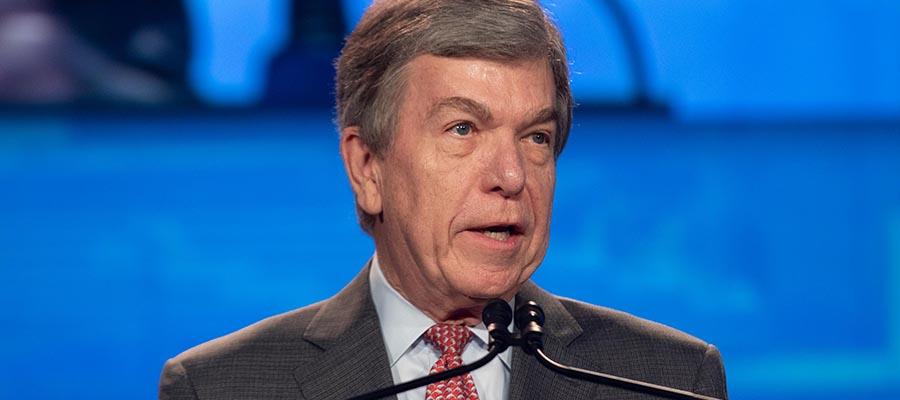 Sen. Roy Blunt, R-Mo., chairman of the Senate Appropriations Subcommittee on Labor, Health and Human Services, and Education, addressed the AHA Annual Membership Meeting
