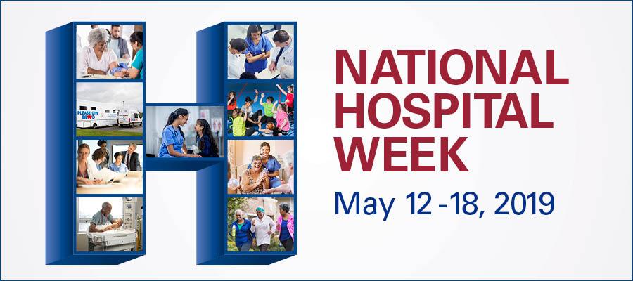 National Hospital Week 2019 logo