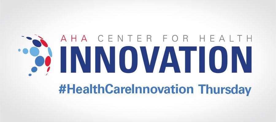 AHA Center for Health Innovation #healthcareinnovation Thursday logo