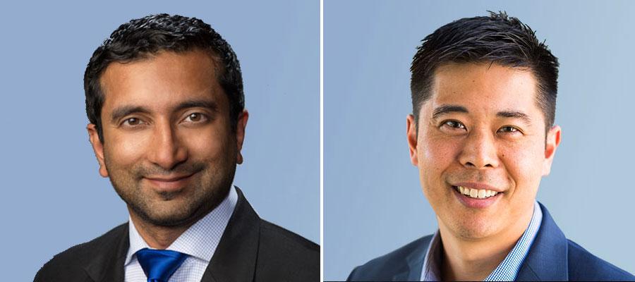 Jay Bhatt and Andy Shin headshots