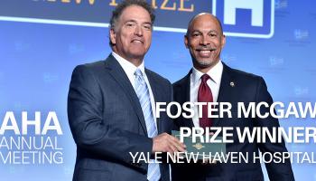 Yale New Haven Hospital receives 2017 Foster G. McGaw Prize for Excellence in Community Service