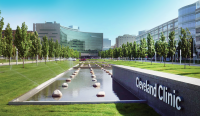 Takeaways from Cleveland Clinic’s Collaboration with Khosla Ventures. The Cleveland Clinic campus with a Cleveland Clinic sign in the foreground.